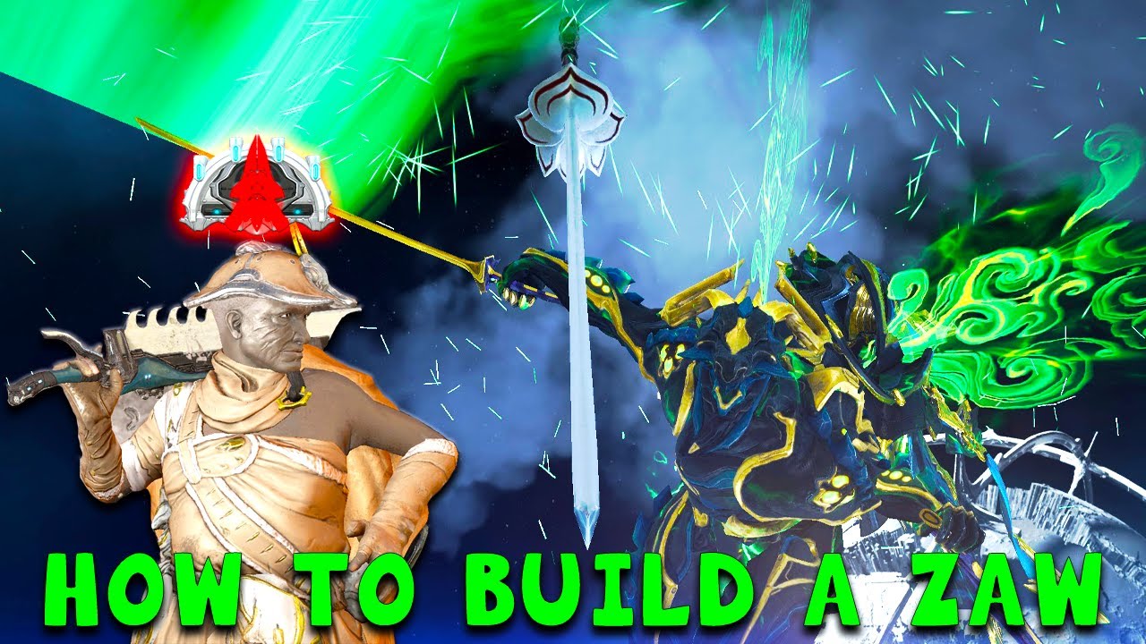 HOW TO BUILD A ZAW IN WARFRAME!!!
