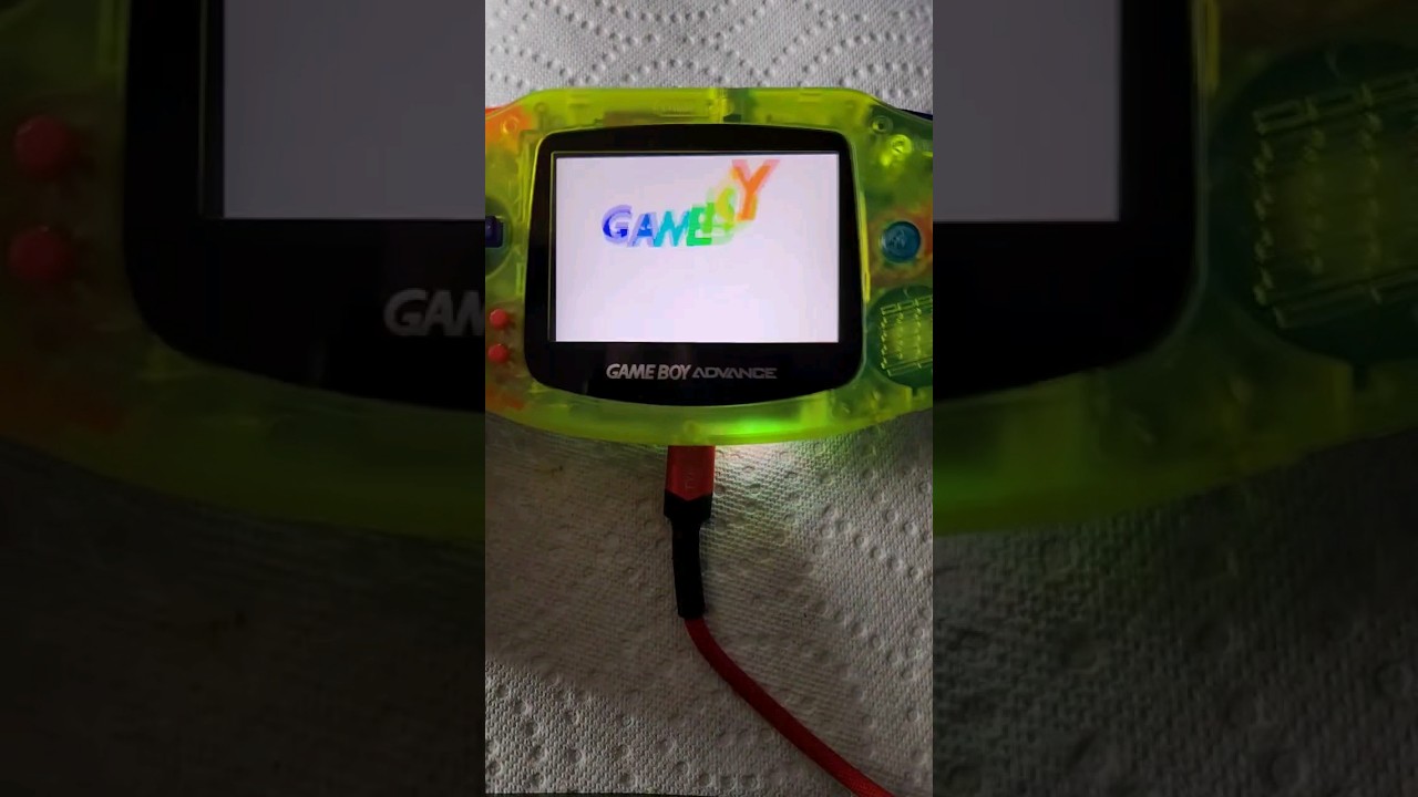 rechargeable battery mod in my GBA
