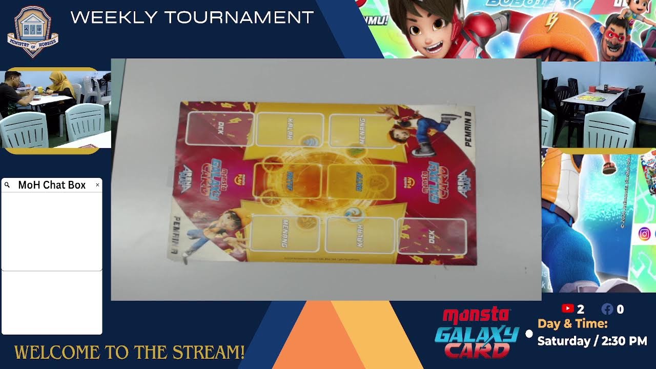 Weekly Tournament: Monsta Galaxy Card | 16/11