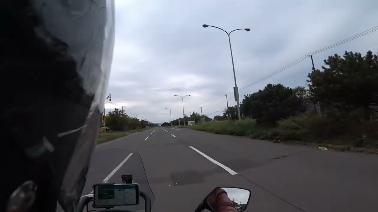 ２０２５年１０月１１日　【CRF250L】北海道・北陸・中部・関東を巡る旅①