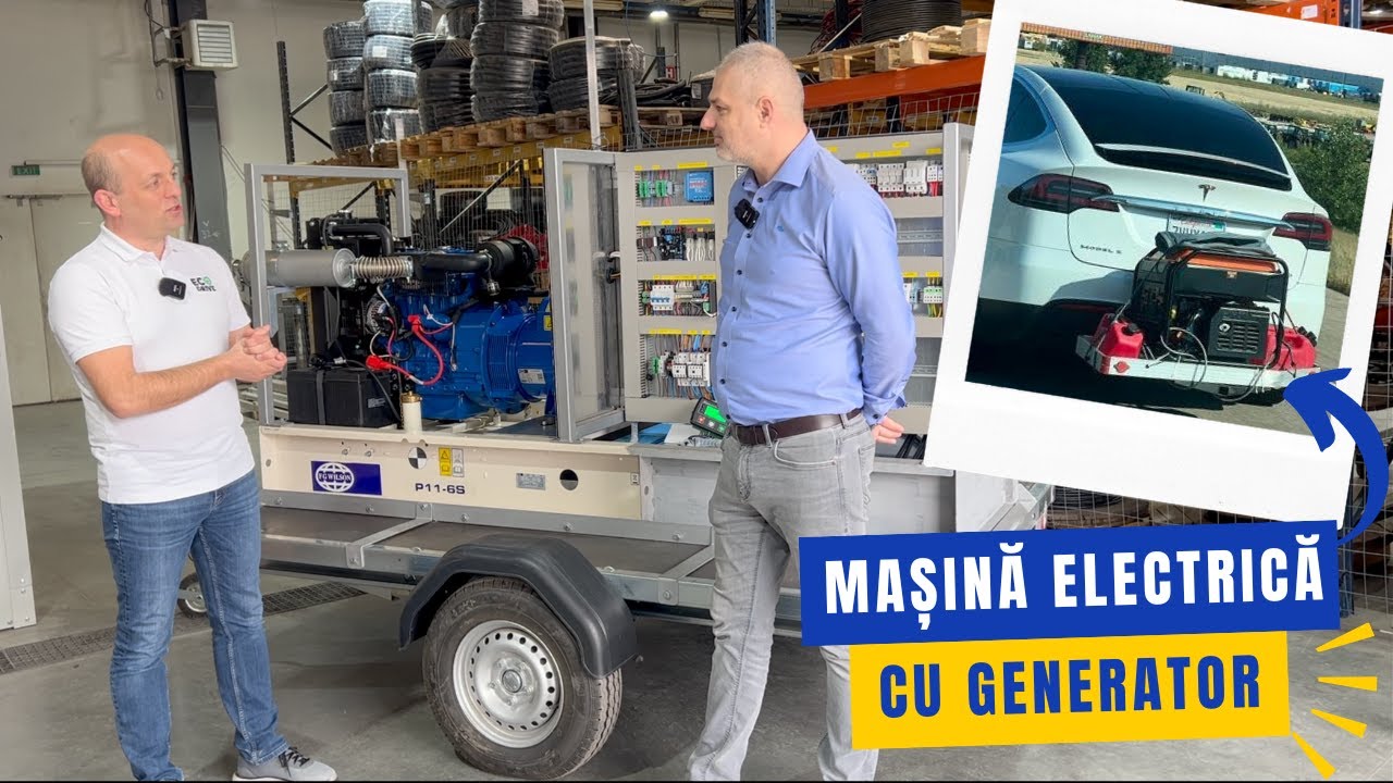 Mașina electrică cu generator mai eficientă decât mașina diesel