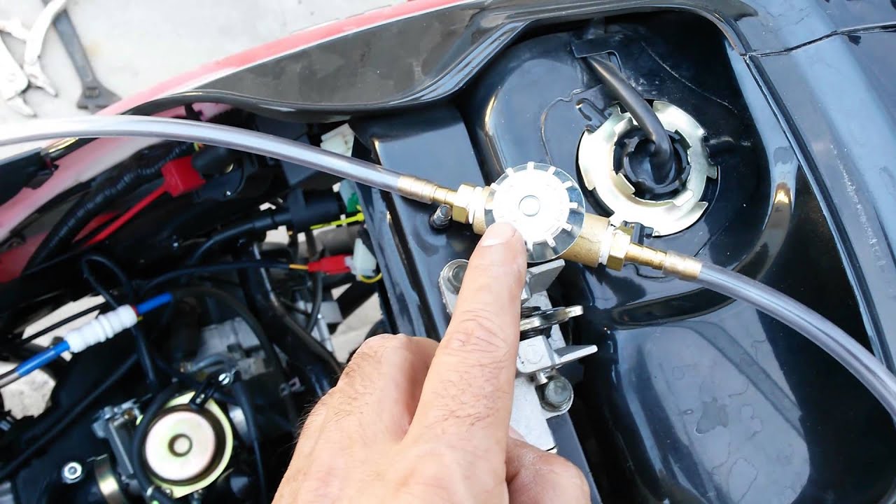 HHO MOTOR CONVERSION DE MOTOCICLETA A GAS LP