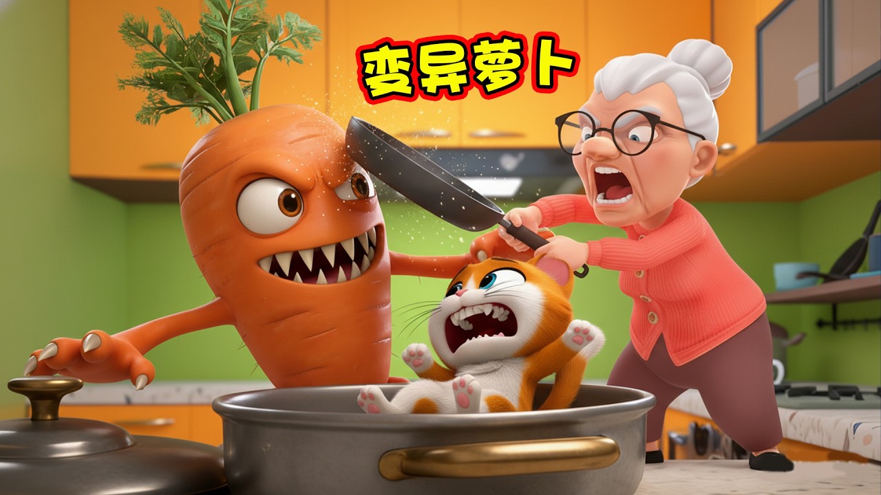 变异胡萝卜！太坏了！ - I Am Cat VR