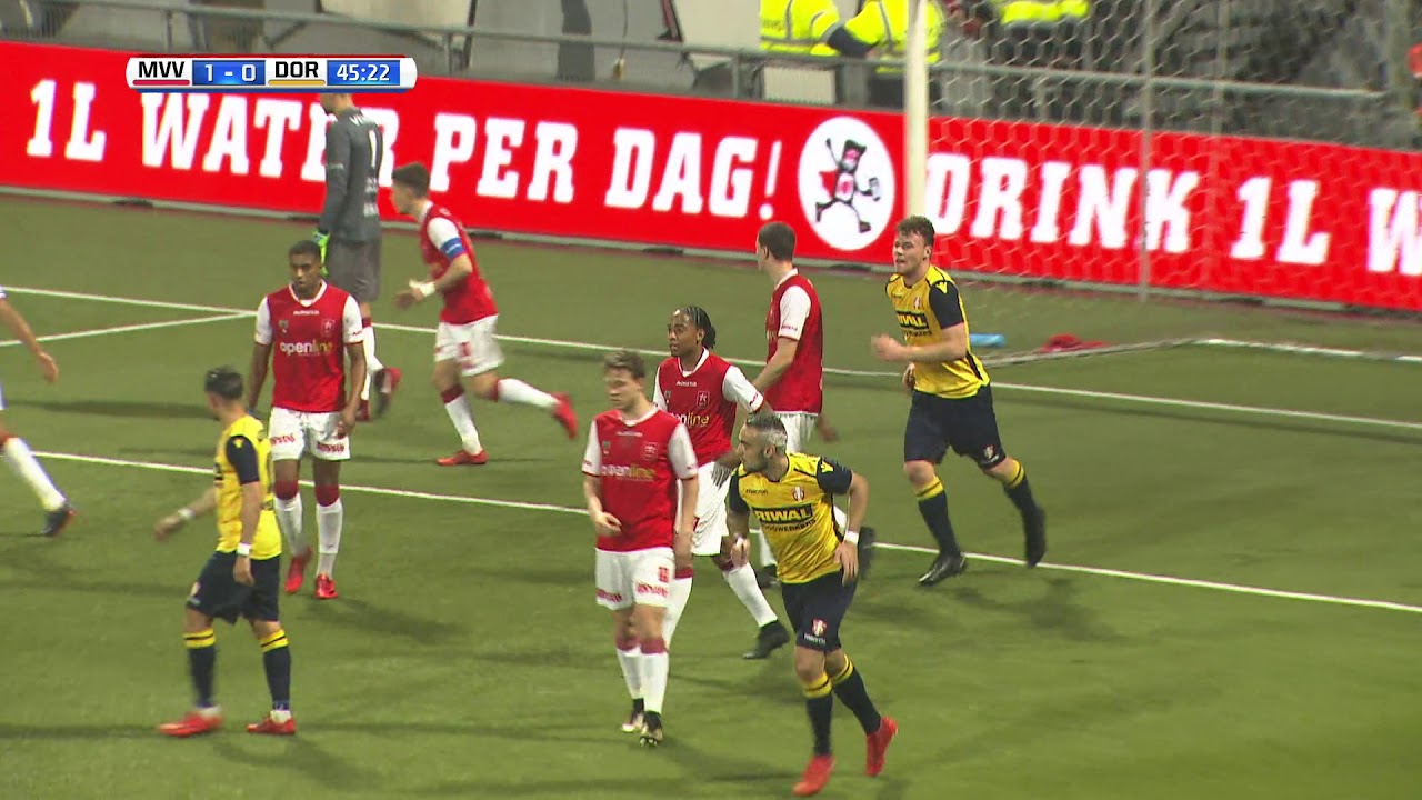 Samenvatting MVV Maastricht - FC Dordrecht (09-03-2018)