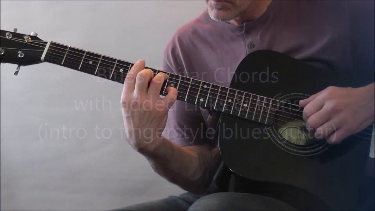 Blues Guitar Chords 6 / Fingerstyle Blues Guitar introduction