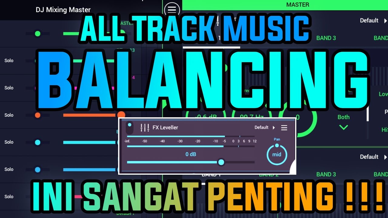 Cara Balancing Track Musik Setelah Mixing Sebelum Lanjut Ke Mastered | Tutorial FL Mobile Part 8