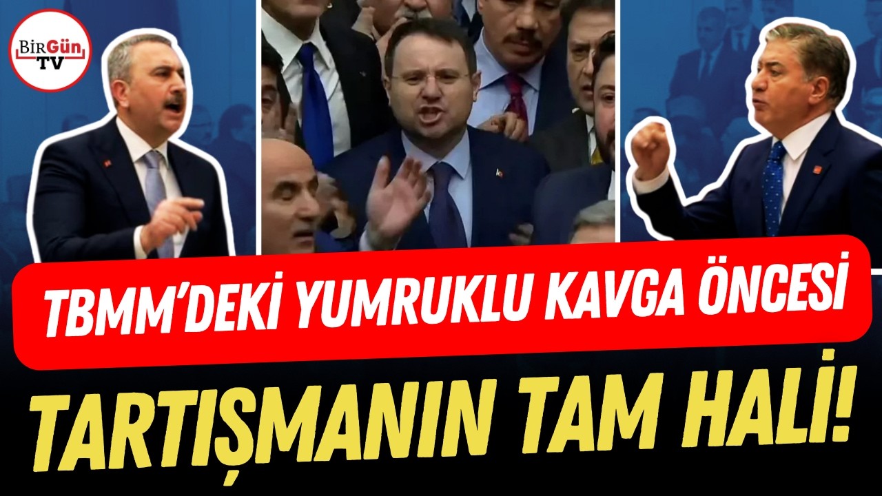 TBMM'deki yumruklu kavga böyle başladı: İşte kavga öncesi tartışmanın tam hali!