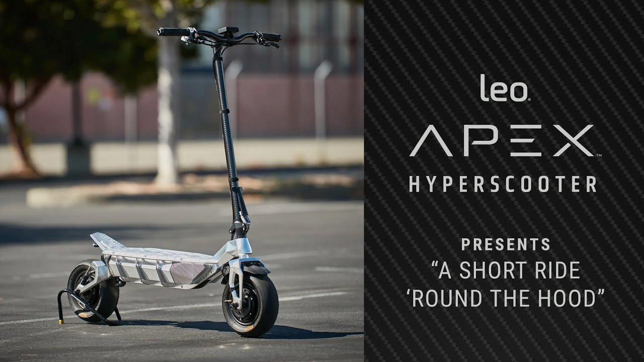 THE LEO APEX HYPERSCOOTER ON A BEAUTIFUL DAY - RIDE VIDEO