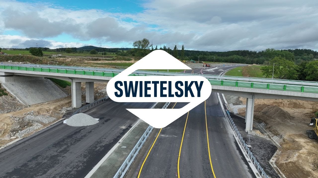 Časosběr výstavby mostu SO 218 (85 m) – dálnice D3 Nažidla – Dolní Dvořiště