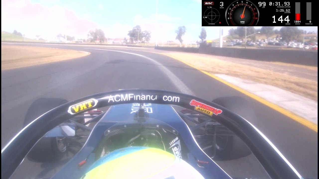 Race # 2 S5000 Sydney (SMSP) on board