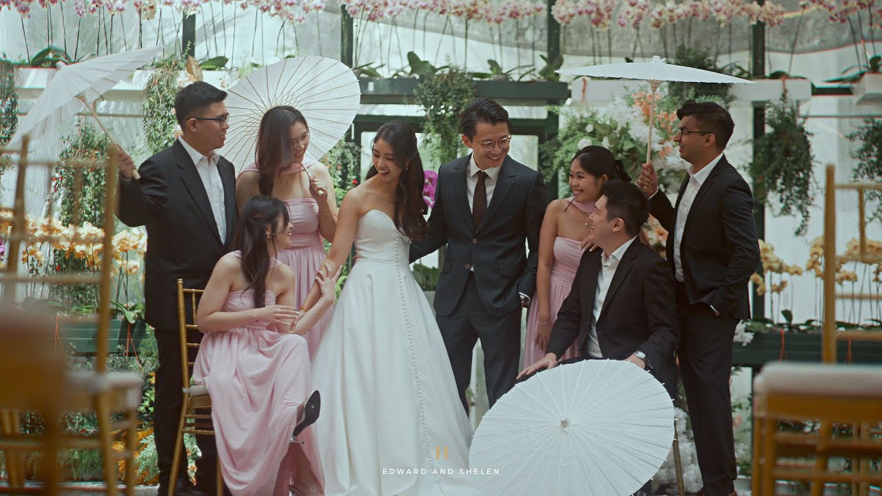 Edward and Shelen's Wedding Highlight | Wedding at Orchid Conservatory Majestic KL