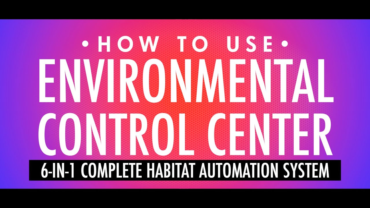 Zoo Med Environmental Control Center - Instructional Video