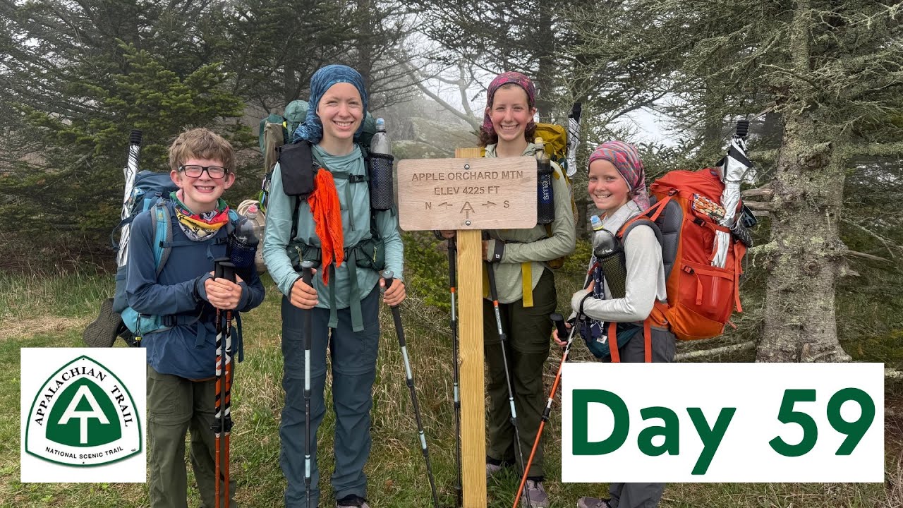 AT Thru Hike Day 59 - Apple Orchard Mountain—a climb that lasted 9 miles!
