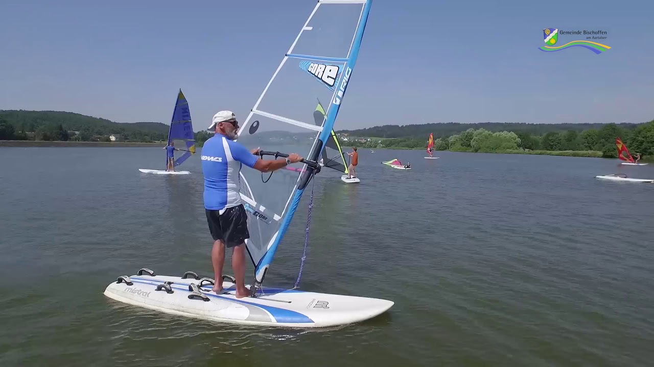 bid-AirCam Flugimage-Film Der Aartalsee bei Bischoffen