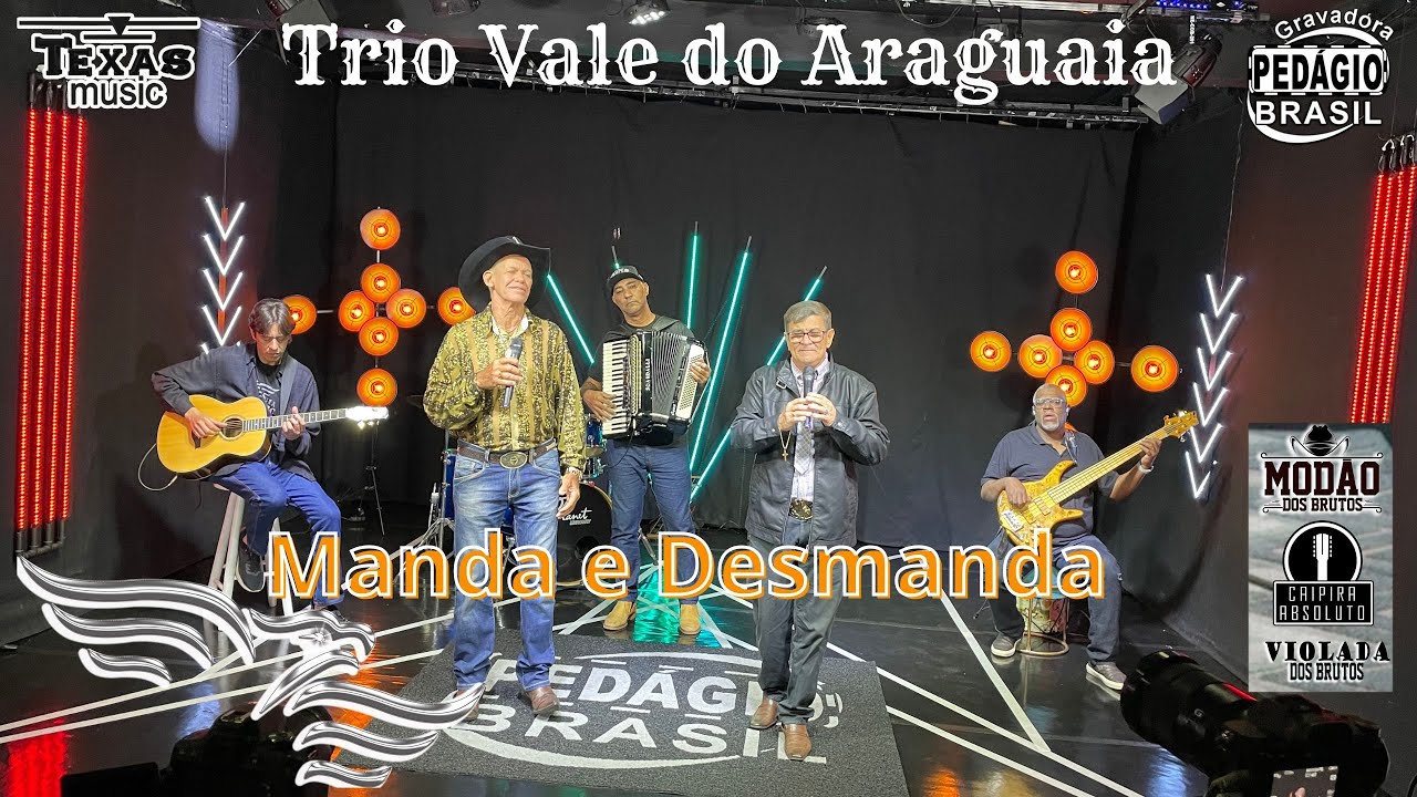 Manda e Desmanda - TRIO VALE DO ARAGUAIA (Gravação em estúdio)