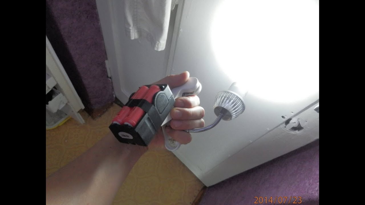 светодиодный фонарик  5W.  homemade 5W LED Flashlight