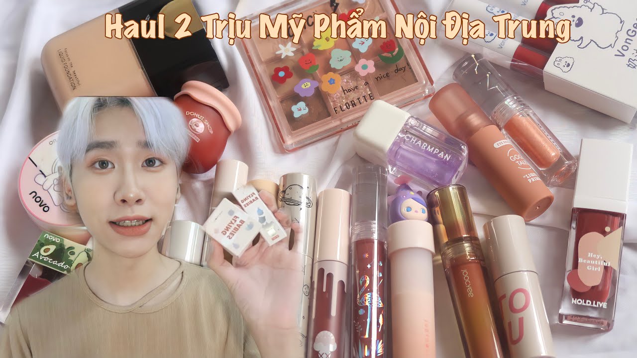 HAUL 2 TRIỆU MỸ PHẨM NỘI ĐỊA TRUNG | Joocyee, Judydoll, Toorune, Flortte, Gella’s | Yeah I’m Lio