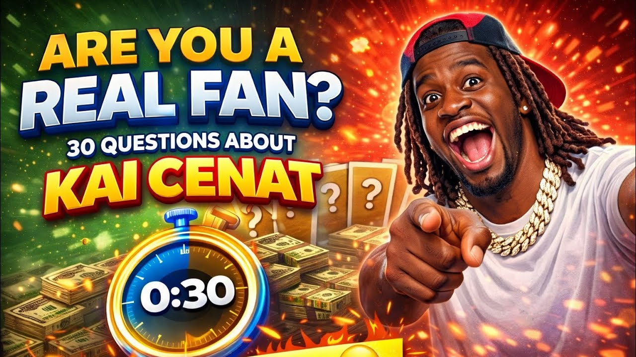 Kai Cenat Fans take a quiz | ONLY Real Kai Cenat Fans Can Score 💯| 30 Question Quiz before he quit