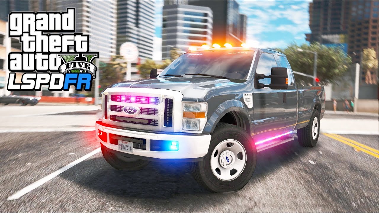 Undercover Ford F-350 Truck Patrol in GTA 5!!