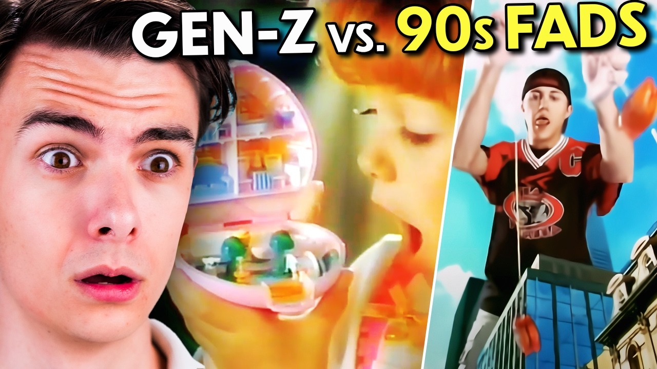 Gen Z Reacts To Iconic 90s Fads!