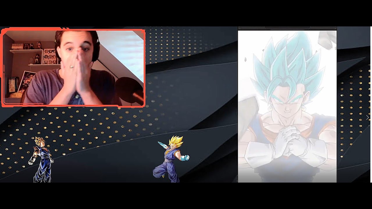 INVOCATION ASMR 500 DS GOKU KAIOKEN ET VEGETA BLUE DOKKAN BATTLE JAP
