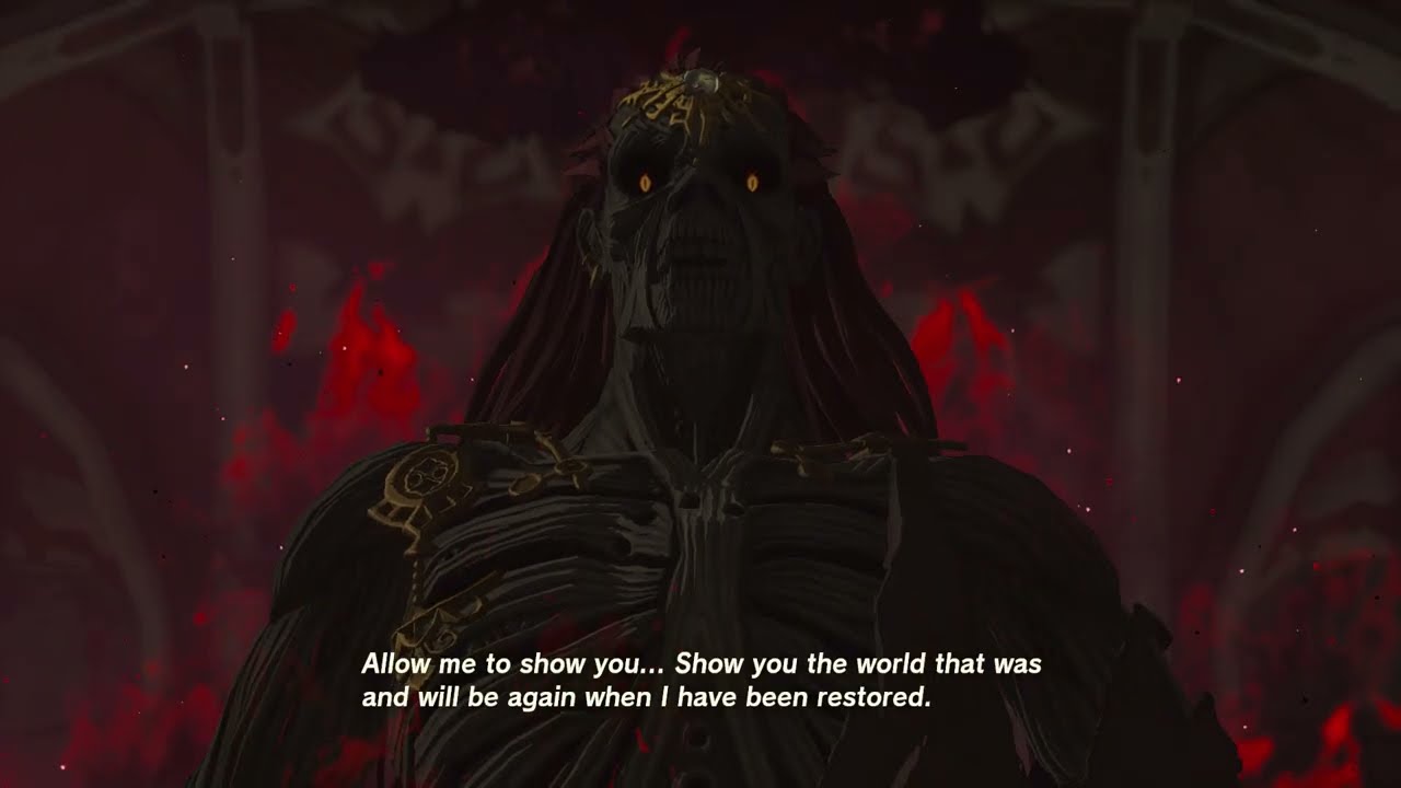 The Legend of Zelda: Tears of the Kingdom - Crisis at Hyrule Castle: Five Sages Face Gannon Cutscene