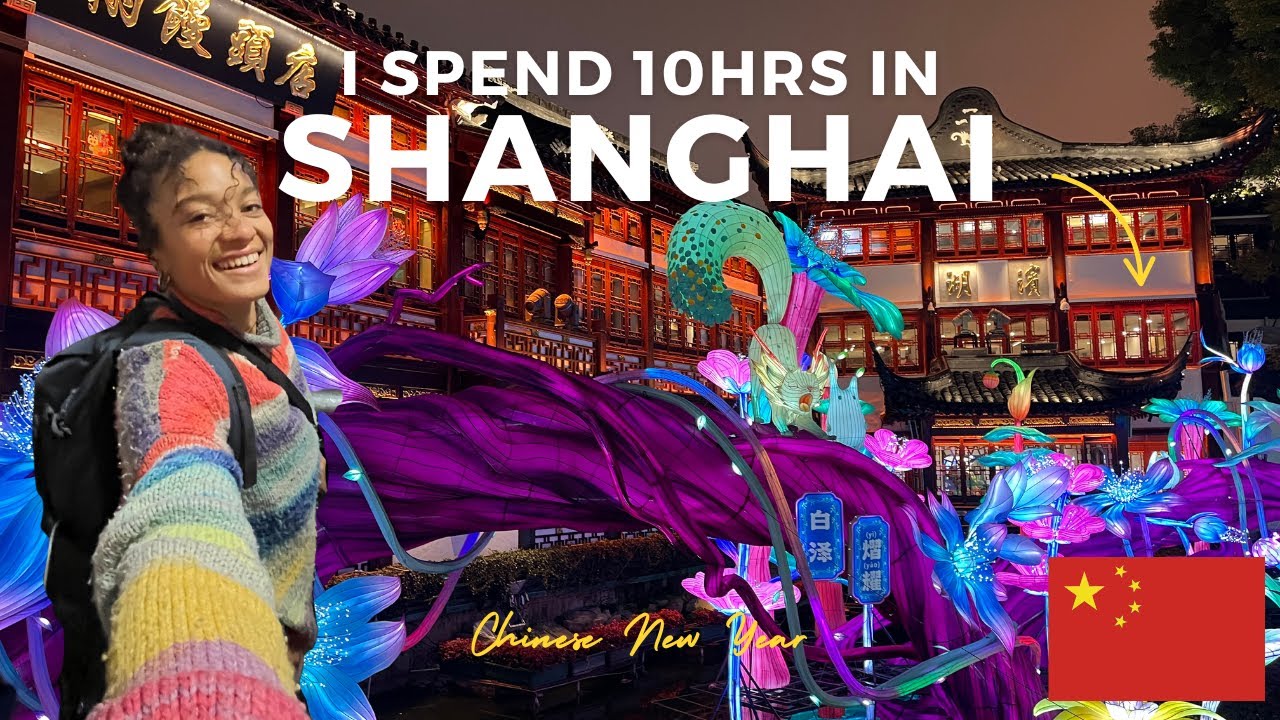 STUCK in SHANGHAI, CHINA for 10 hrs? | Airport layover