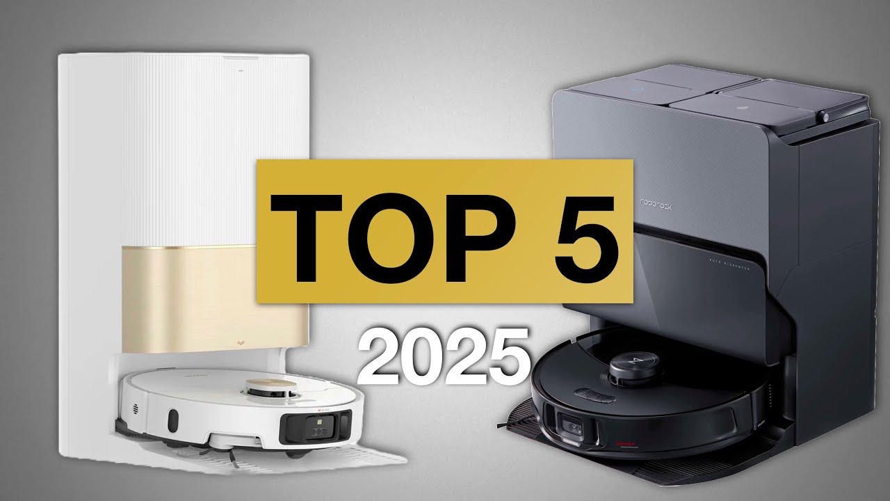 LOS 5 MEJORES ROBOTS ASPIRADORES DE 2025 | TOP GAMA ALTA