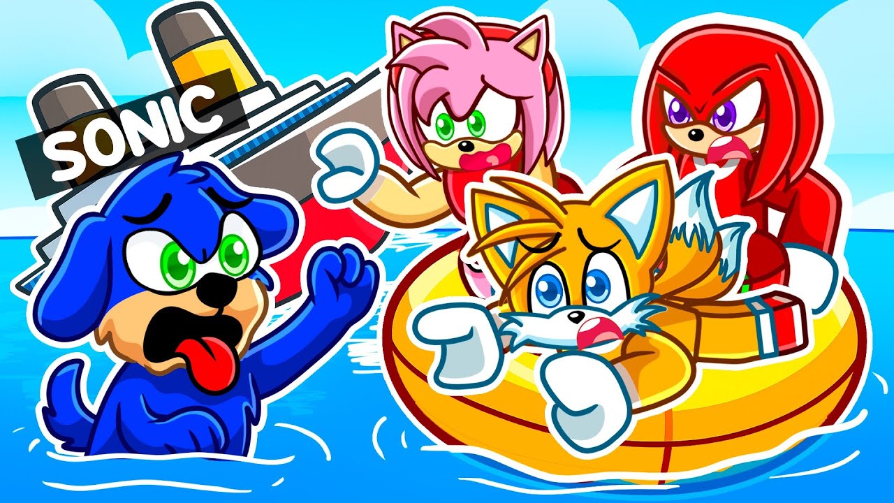 I Became A DOG And got TRAPPED On A SINKING SHIP! (Roblox)