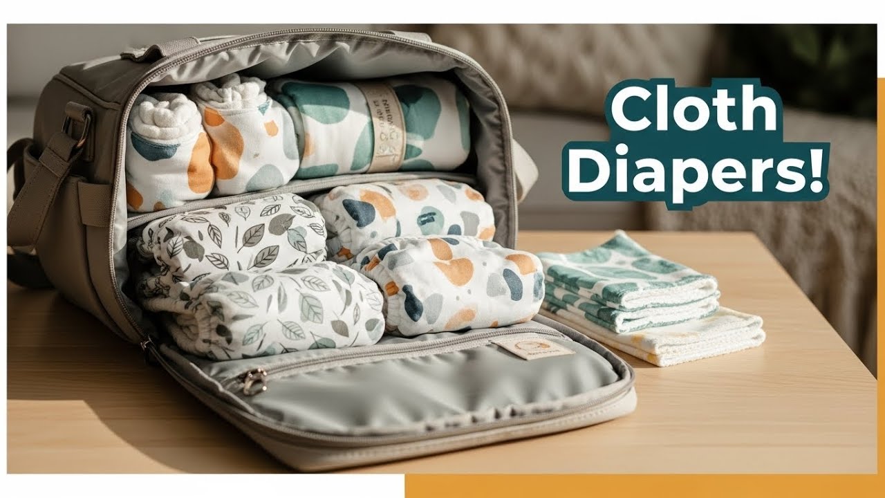 What’s in My Diaper Bag? Cloth Diaper Essentials for On-the-Go