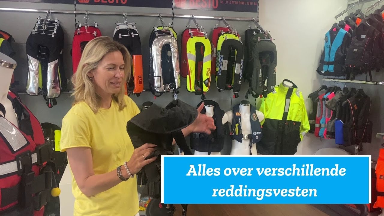 Alles over verschillende soorten reddingsvesten!