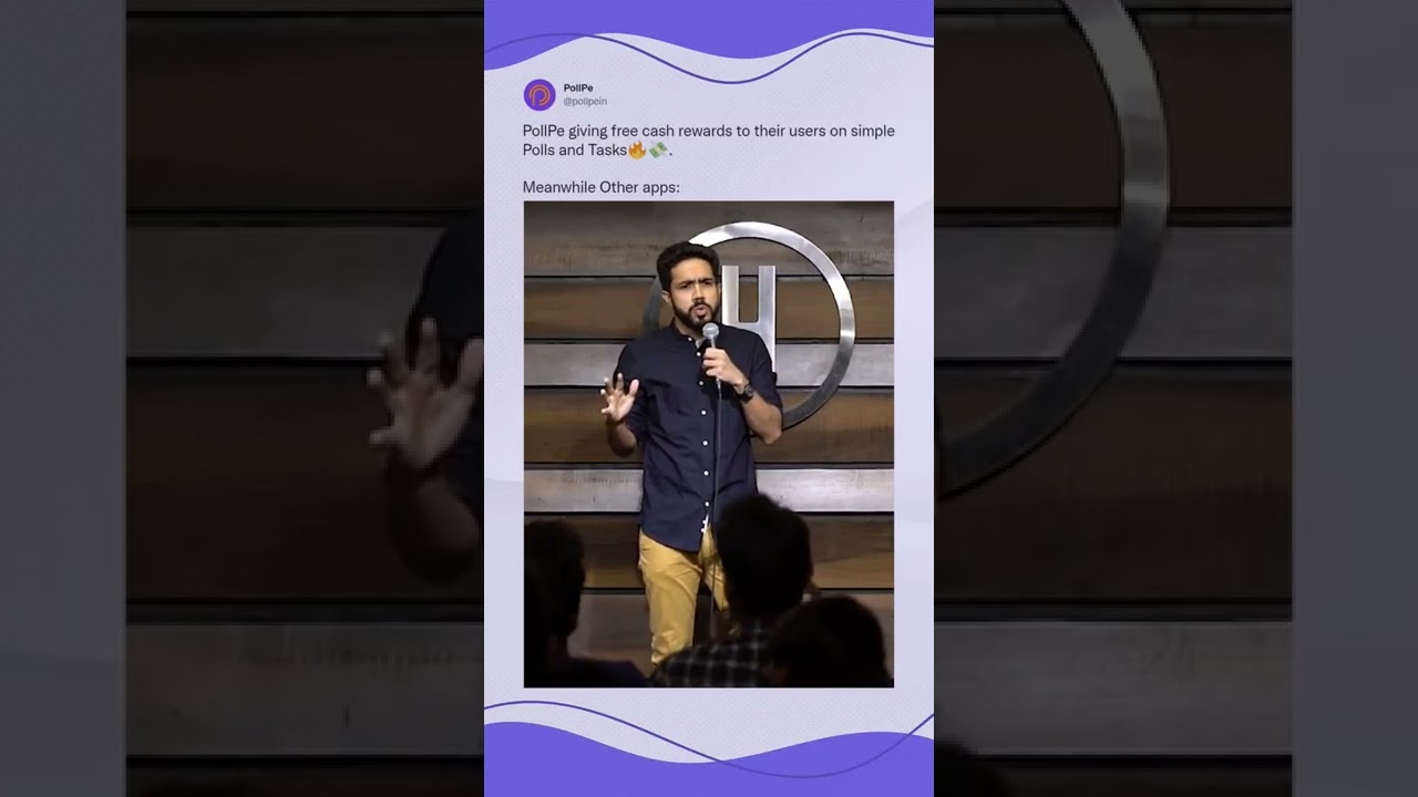 1 Million users earn money everyday on the PollPe app ✅😁 Get onboard with us today! ❤️ #PollPe