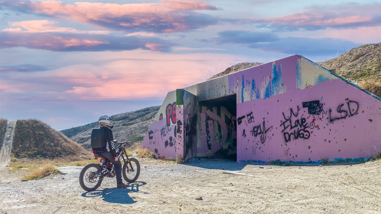 Surron Adventures || Exploring Mysterious Abandoned Bunker in The Mountains