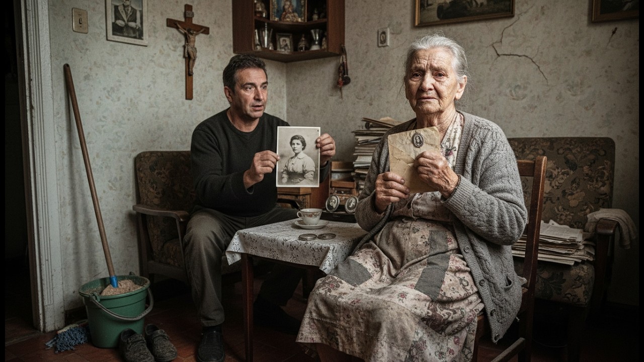 Después de 30 Años Lavando Pisos, Una Carta Antigua Reveló Quién Era Ella Realmente