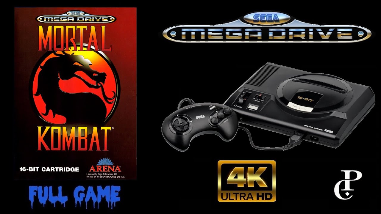 Mortal Kombat (1993) Mega Drive (Gameplay / Walkthrough)