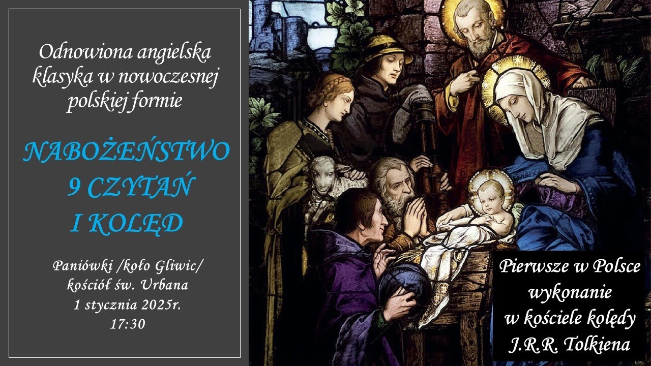 [4K] Nabożeństwo 9 czytań i kolęd 2025 - A Festival of Nine Lessons and Carols PL (śpiewy ang.)