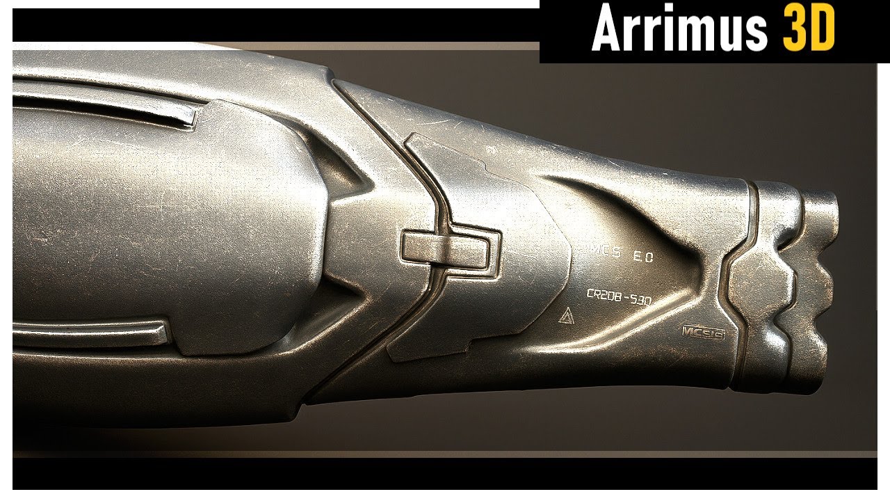 Speed Modeling a Sci-Fi Connector