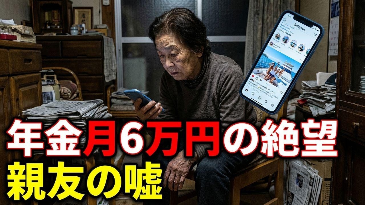 月6万円の年金生活…親友の「嘘」に涙した68歳の衝撃真実