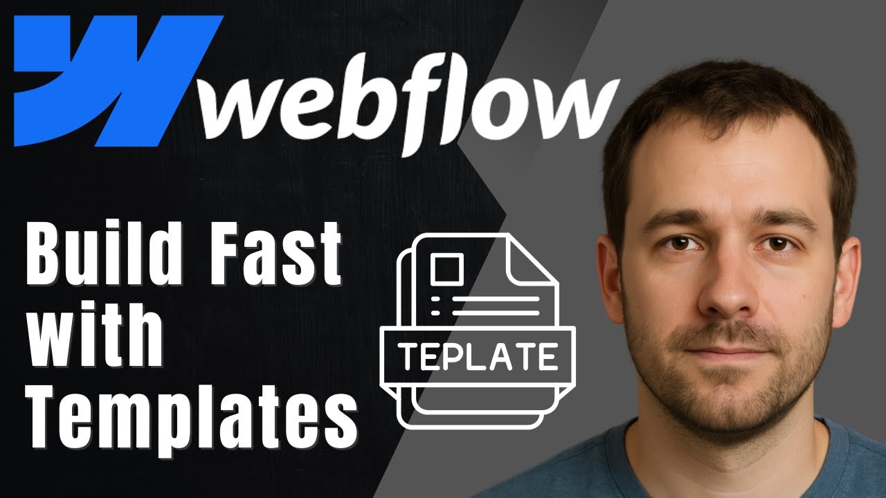 Webflow: Build Your Website Fast with Library Templates (No Code Needed)