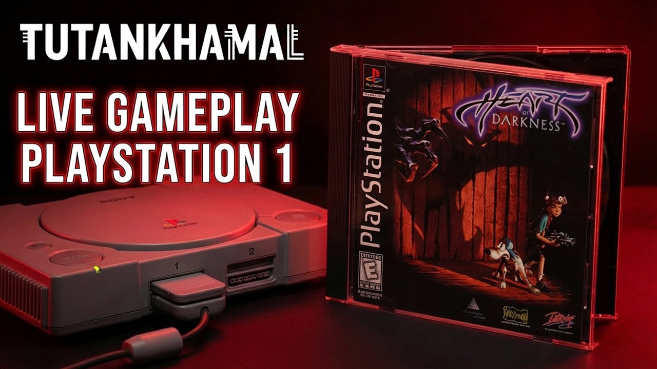 Live Gameplay | Heart of Darkness | Disc 1 | PlayStation 1 |  First Time | #ps1 #psx #heart  #sony
