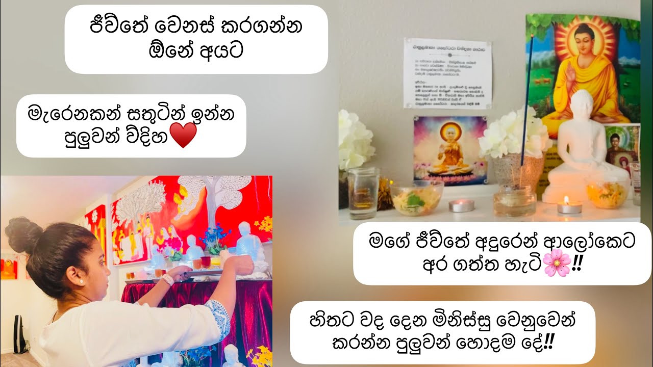 මගේ ජීව්තේ වෙනස් වුනේ මෙහෙම|මනුස්සයෙක්ට වෙනස් වෙන්න පුලුවන් ද මෙහෙම| ඔයාලත් මේ විදිහට කරලා බලන්න 🌸