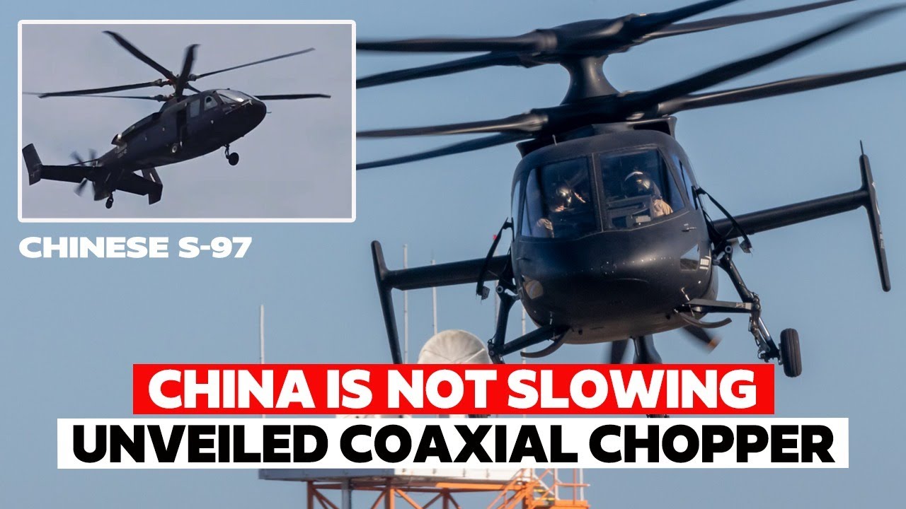 China Unveils High-speed Coaxial Rotor Helicopter – A Direct S-97 Competitor!
