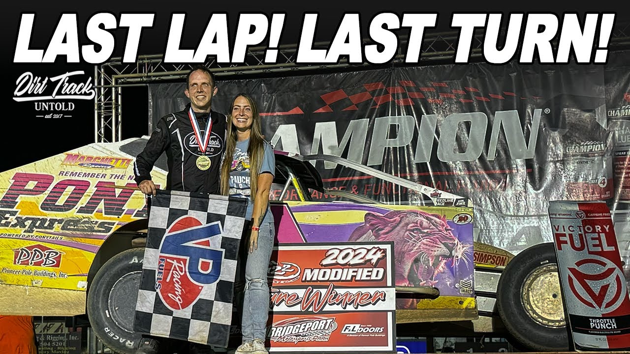 Epic Last Lap Miracle! Unbelievable Win At Bridgeport Speedway!!