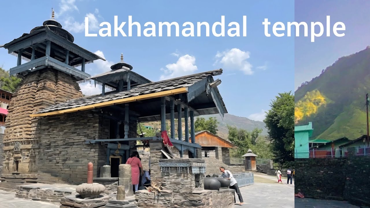 Lakhamandal  temple #temple #Lakhamandal #Har Har mahadev #mahadev #shivparvati 