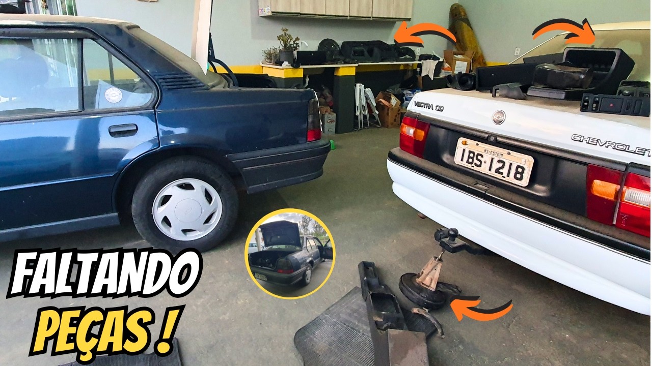 😭 SUMIRAM MUITAS PEÇAS DO MONZA CLUB 1994 ? 🚗 | EP. 2