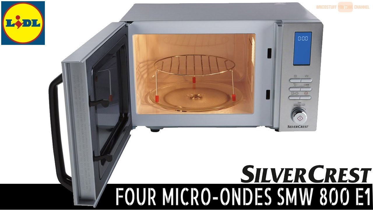 🔴 Déballage Four Micro ondes 800W 20L Silvecrest (Lidl) SMW 800 E1