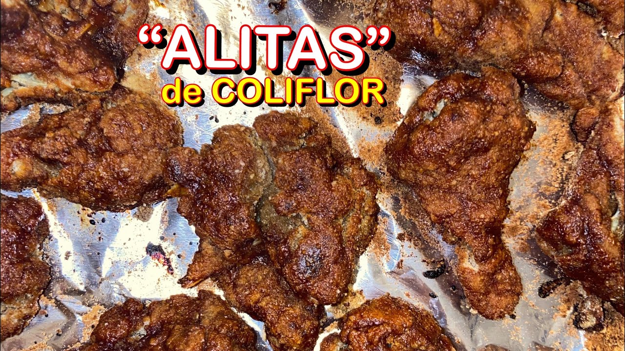 ALITAS de COLIFLOR . creerán que es animal!
