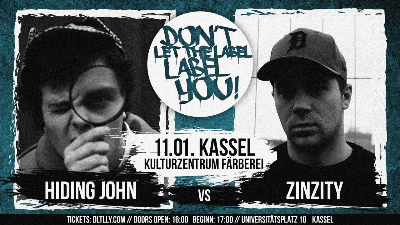 Hiding John vs ZinZity // DLTLLY RapBattle (Kassel) // 2020
