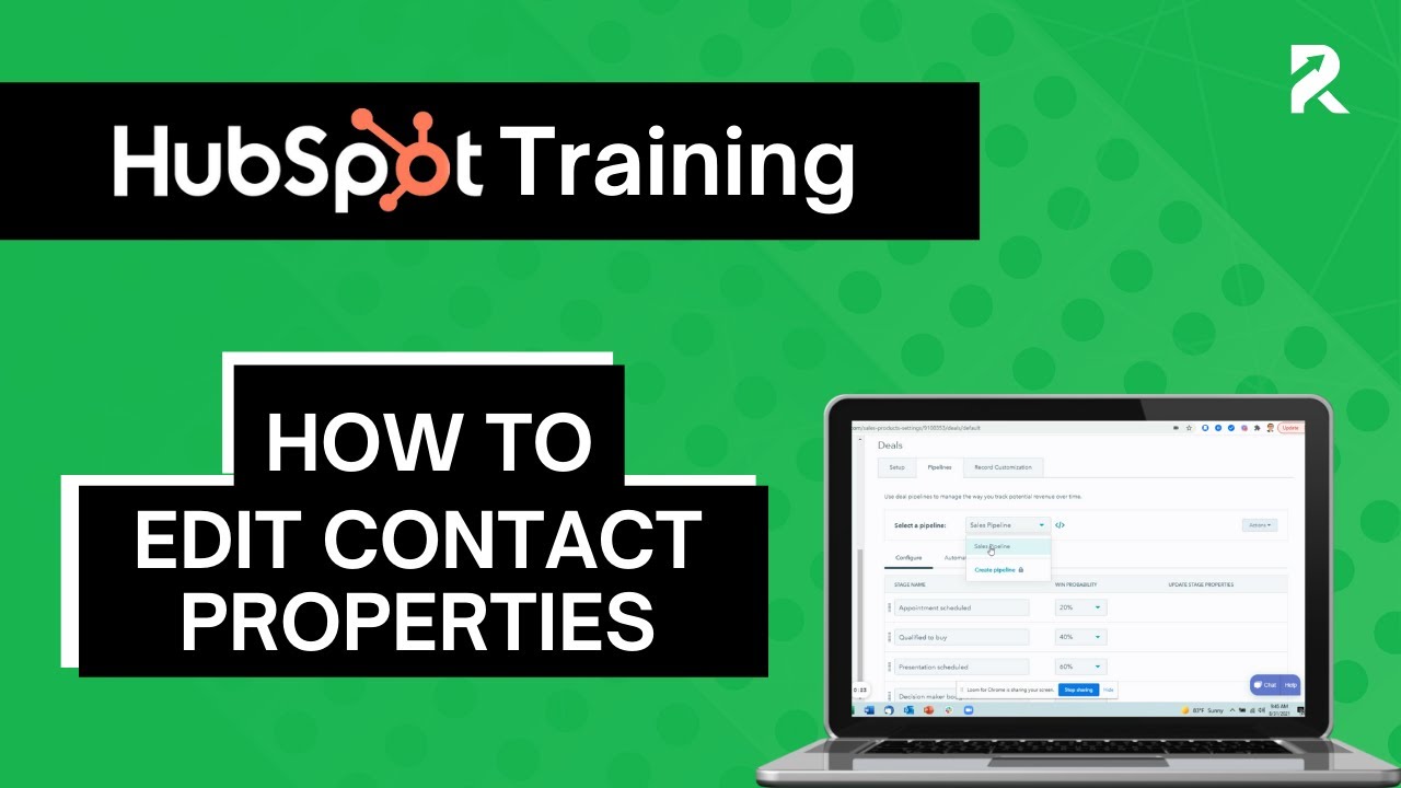Editing Contact Properties in HubSpot