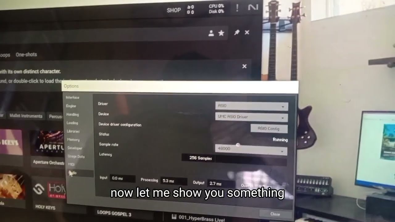 How to connect your keyboard to your laptop using Kontakt 8. 